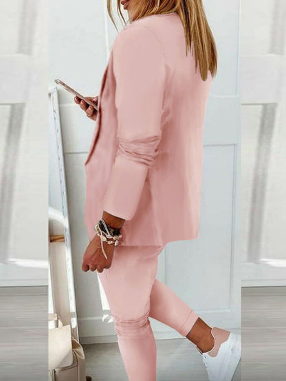 Conjunto Sofia – Blazer Feminino com Bolsos + Calça Elegante