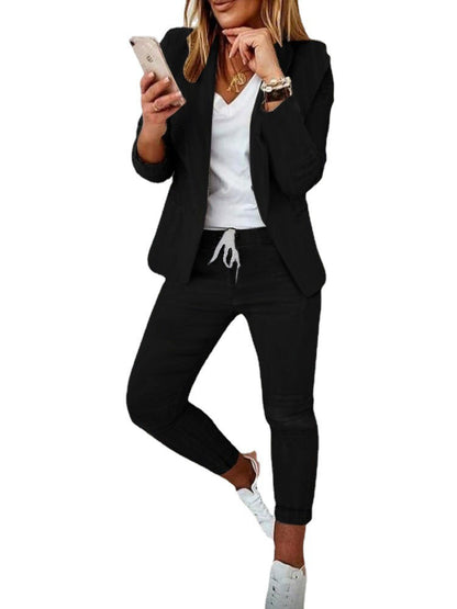 Conjunto Sofia – Blazer Feminino com Bolsos + Calça Elegante